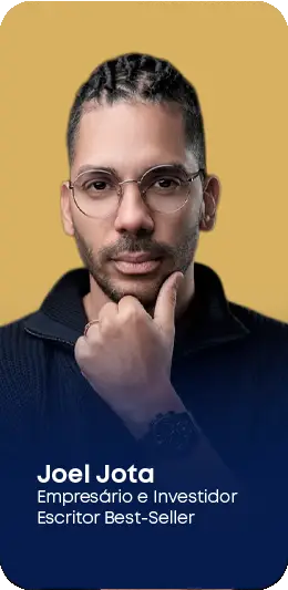Joel Jota - Empresário, investidor e escritor Best-Seller